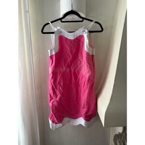 STAUD Renata Linen Mini Dress Blossom XS